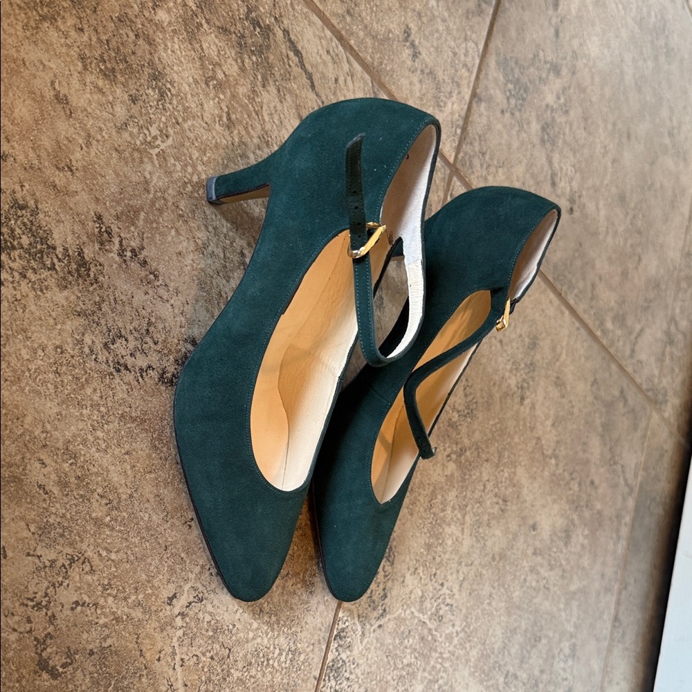 Bally Dark Green Women's Heels